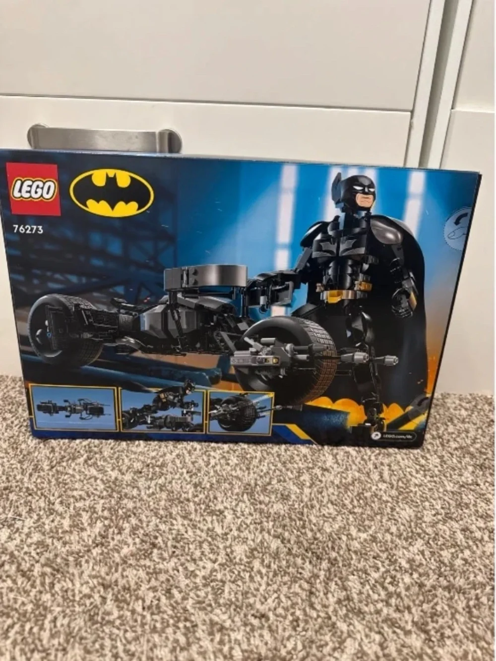 Lego DC Batman Construction Figure & Bat-Pod Bike 76273 713 Pieces New Sealed